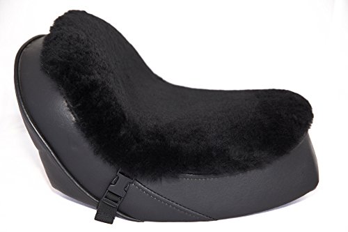 Alaska Leather Small Sheepskin Buttpad - Motorcycle Seat Pad