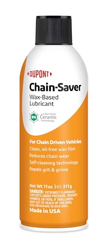 DuPont Teflon Chain-Saver Dry Self-Cleaning Lubricant, 11-Ounce