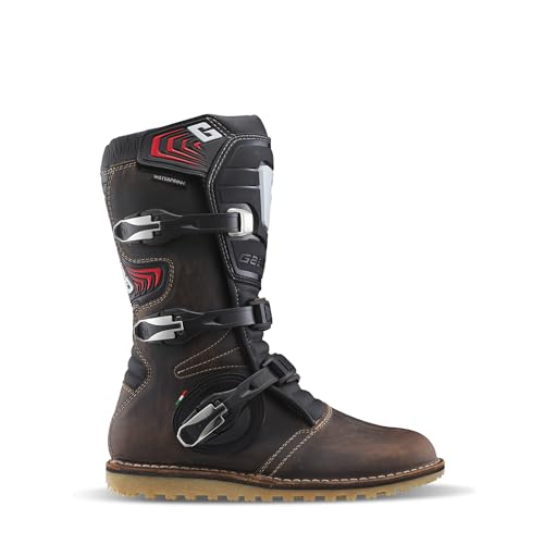 Gaerne Men's Balance Dirt Bike Boot Motorcycle, Brown, 10