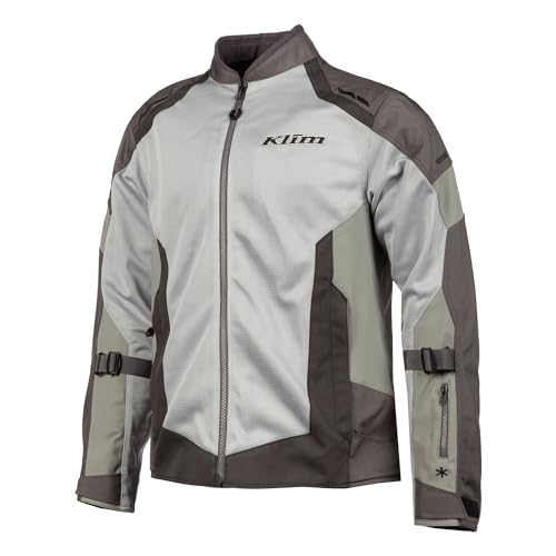KLIM Induction Touring Motorcycle Jacket Men's X-Large Cool Gray