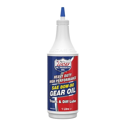 Lucas Oil 10043 SAE 80W-90 Heavy Duty Gear Oil - 1 Quart