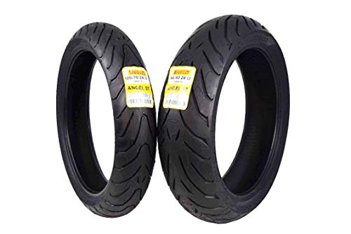 Pirelli Angel ST Motorcycle Tire Set - High Performance, Durable, and Reliable Front (120/70ZR-17 58W) and Rear (160/60ZR-17 69W) Tires