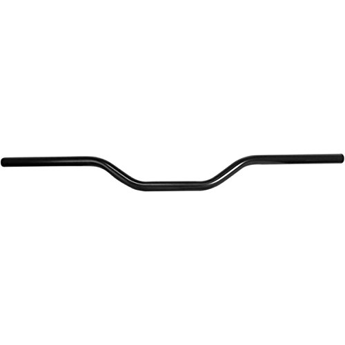 Emgo 7/8in. Sport Handlebar - Superbike Bend - Satin Black, Handle Bar Size: 7/8in., Color: Black 23-12571S