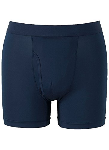 Uniqlo AIRism Boxer Briefs (Large, Navy)