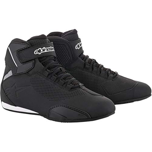 Alpinestars 25156181095 Men's Sektor Vented Street Motorcycle Shoe, Black, 9.5