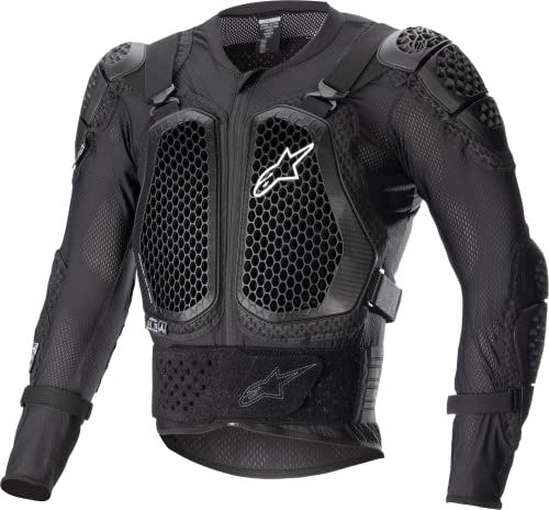 Alpinestars 6506823-10-M: Bionic Action V2 Protection Jacket Black Md