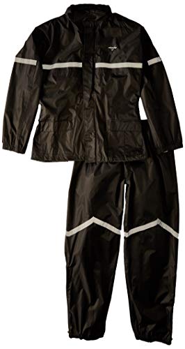 Nelson Rigg SR-6000 Stormrider Two-Piece Rain Suit - Black 2X - SR-6000-BLK-05X