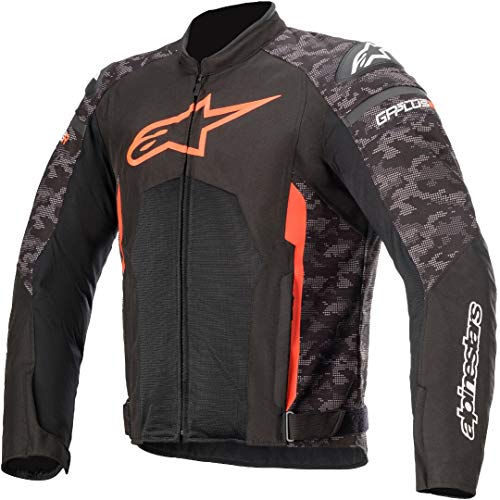 Alpinestars T-GP Plus R v3 Air Jacket (Medium) (Black/CAMO/RED Fluo)