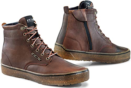 TCX Dartwood Wp 21' Men's Street Motorcycle Shoes - Brown / 45