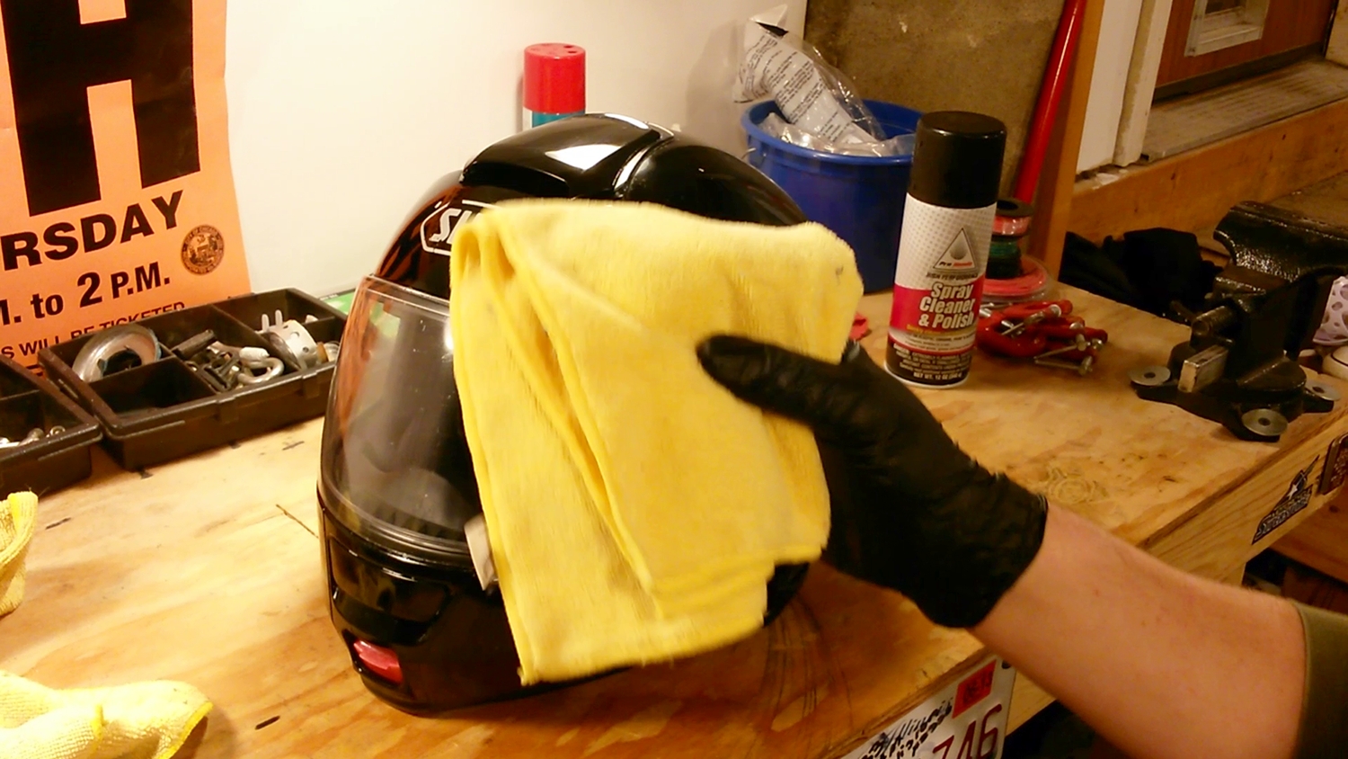 Polishing Helmet