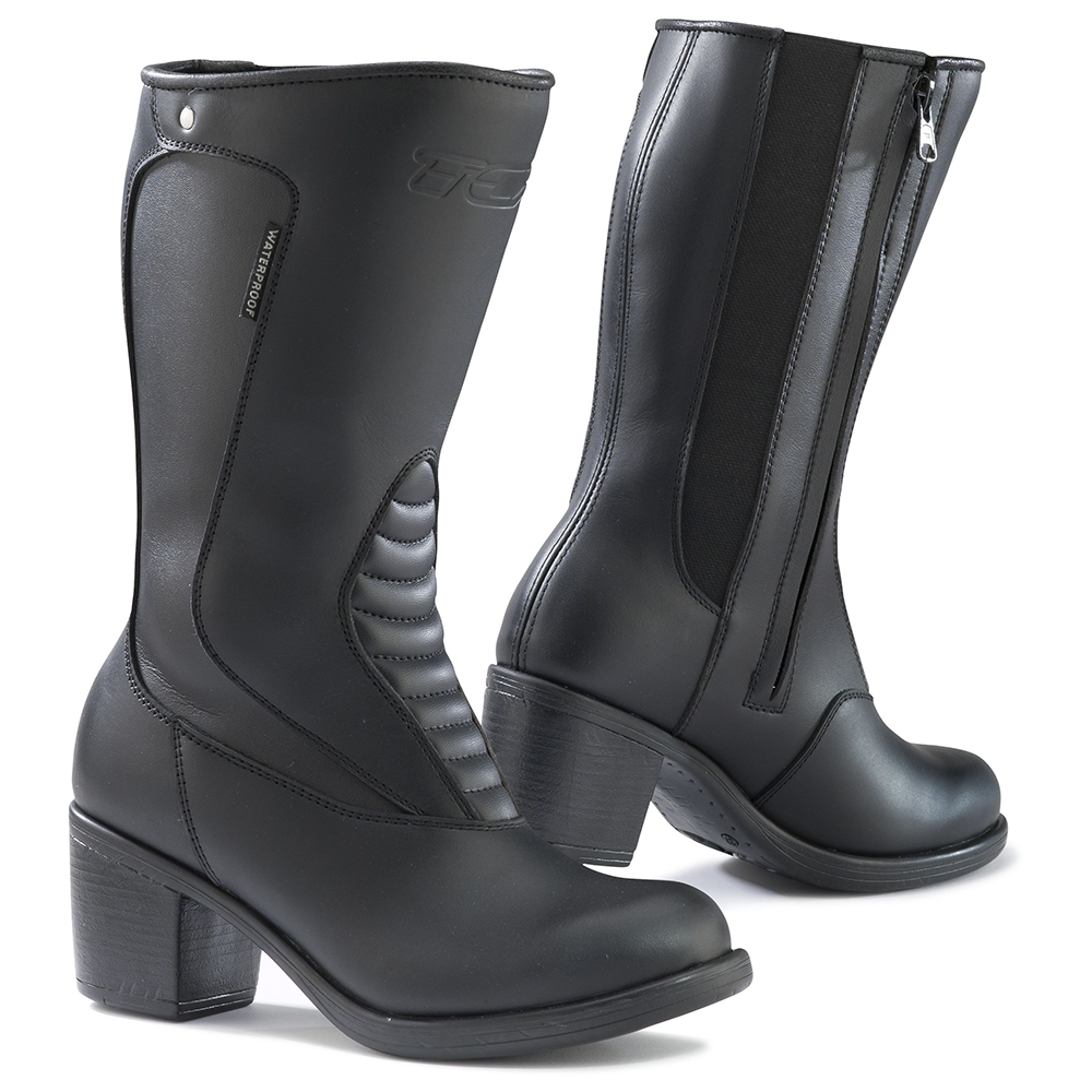 Heeled Motorcycle Boots